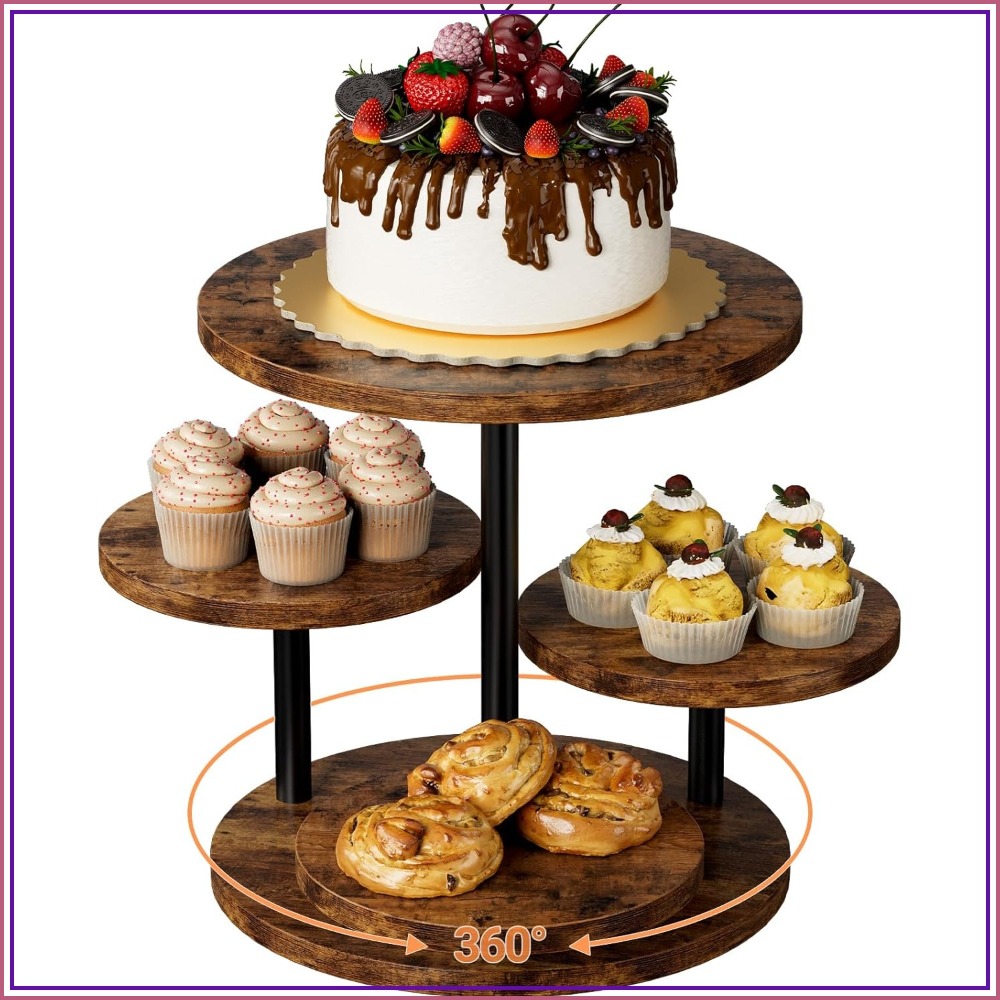 Cupcake Stand Tier - 4 Tier Cupcake Stand for 50