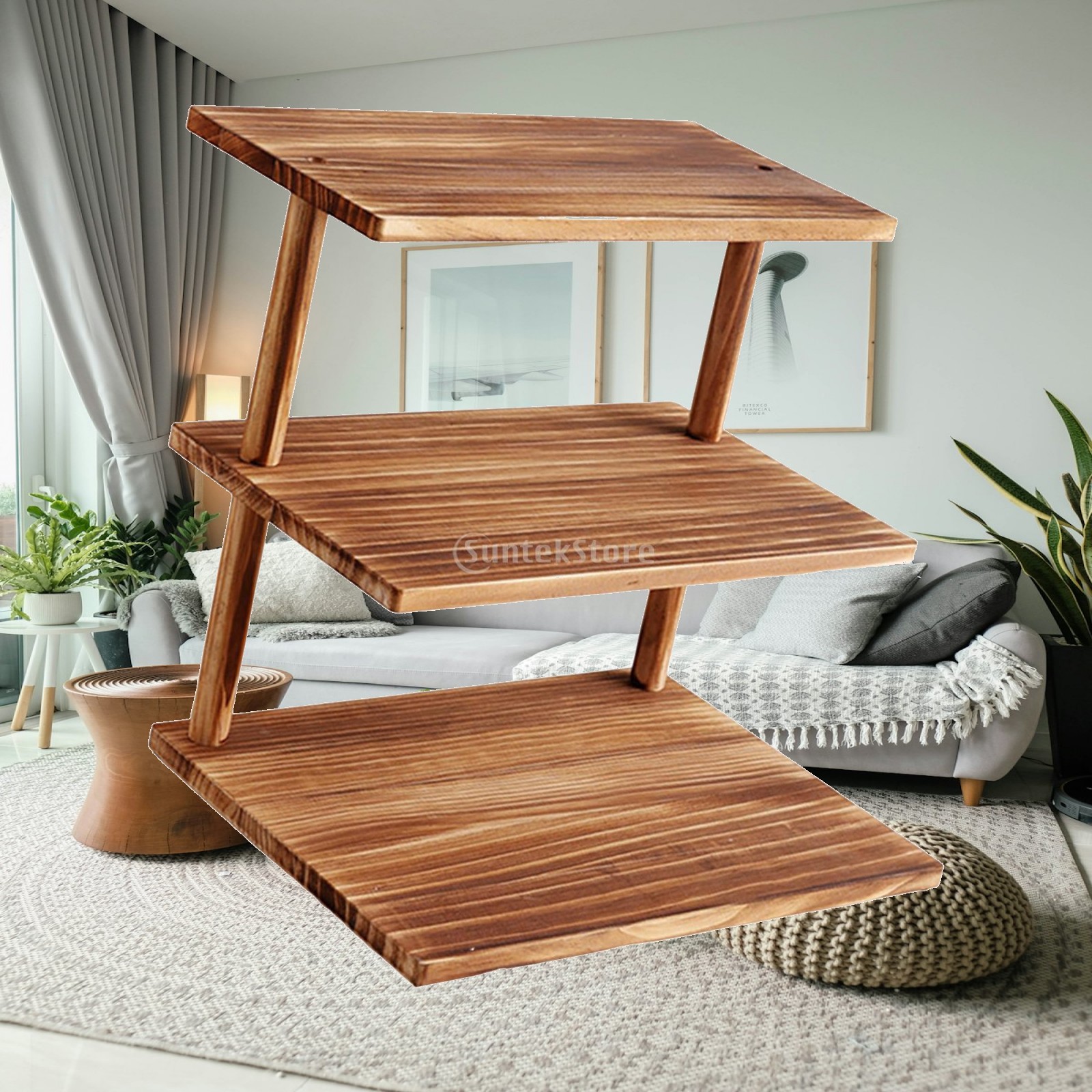 Cupcake Stand Tier - Sturdy 3 Tier Cupcake Stand Wood