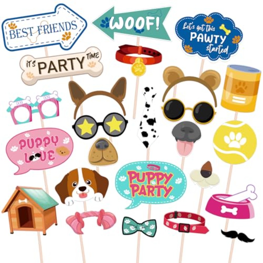 Centerpiece Stick - Dog Photo Booth Props - 25