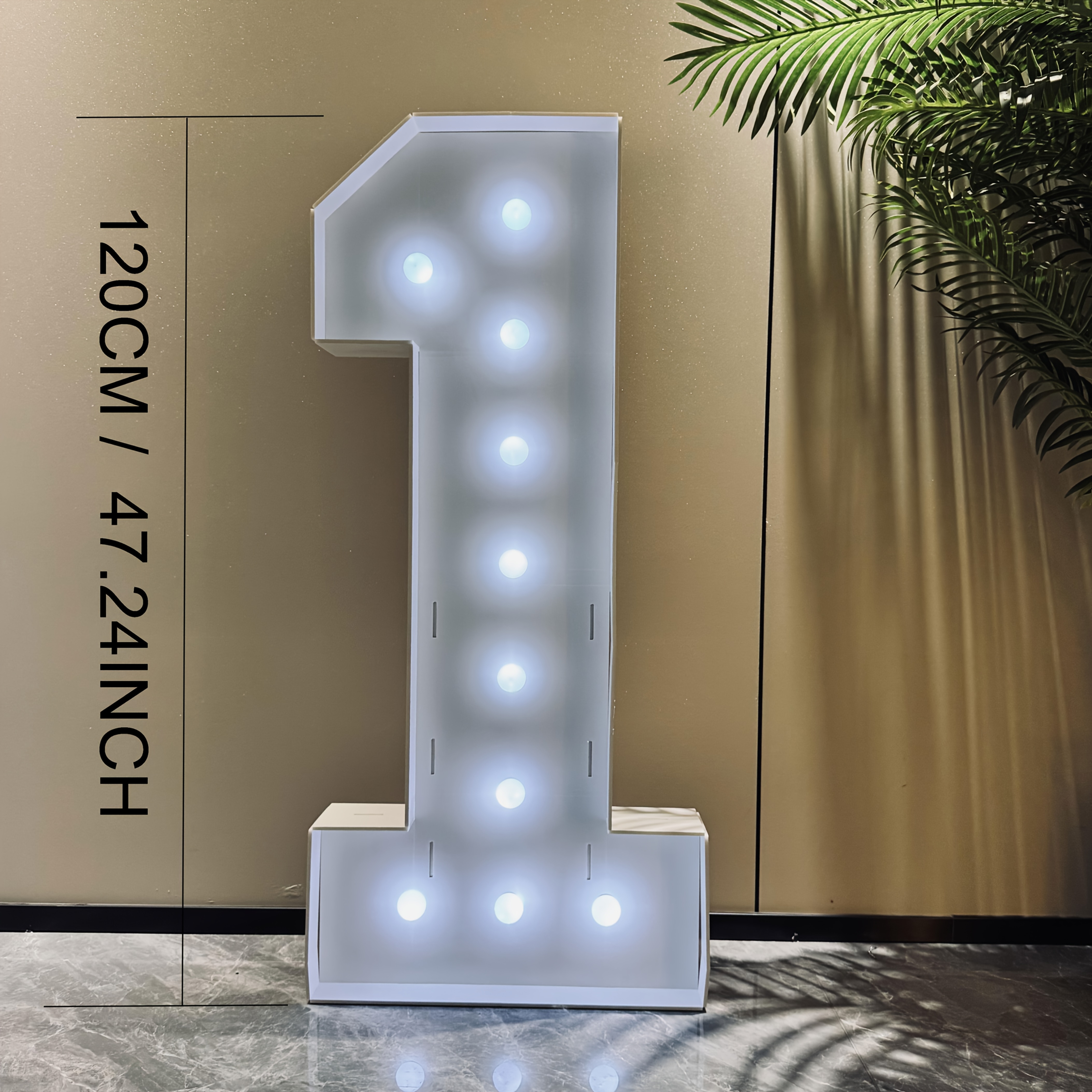 4-Foot Self-Illuminating LED N - Event & Party Supply Photos avis et prix