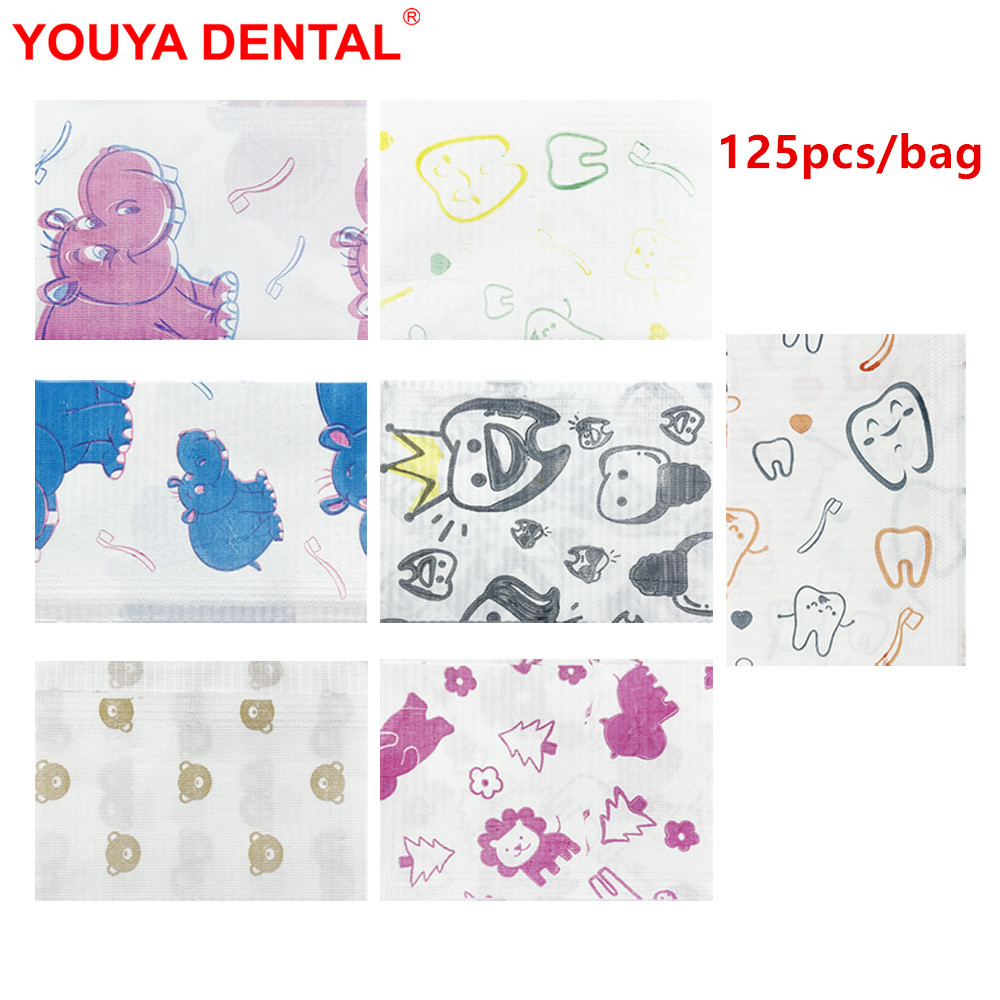 125pcs Kids Dental Bibs Dispos - Table Cloth Disposable avis et prix