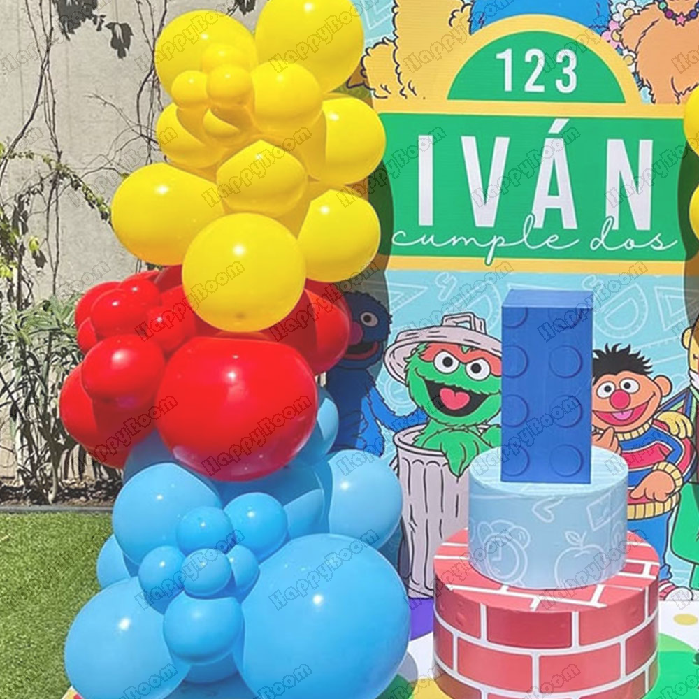 78pcs Sesame Street-themed Bal - Balloon Arch Kit avis et prix