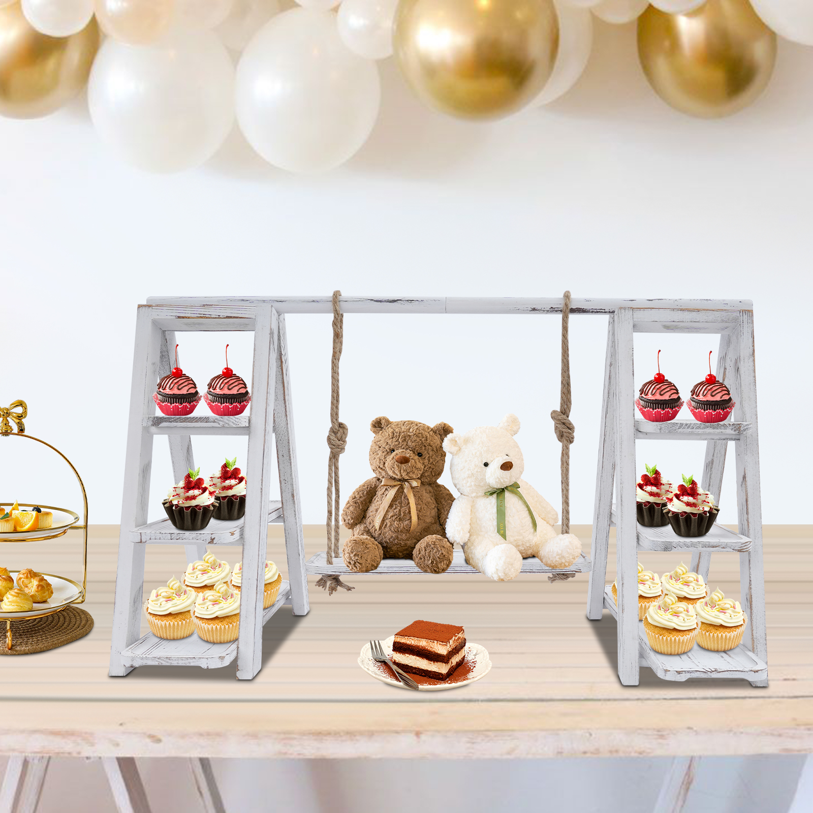 3-Tier A-Shape Cupcake Stand W - Cupcake Stand Tier avis et prix