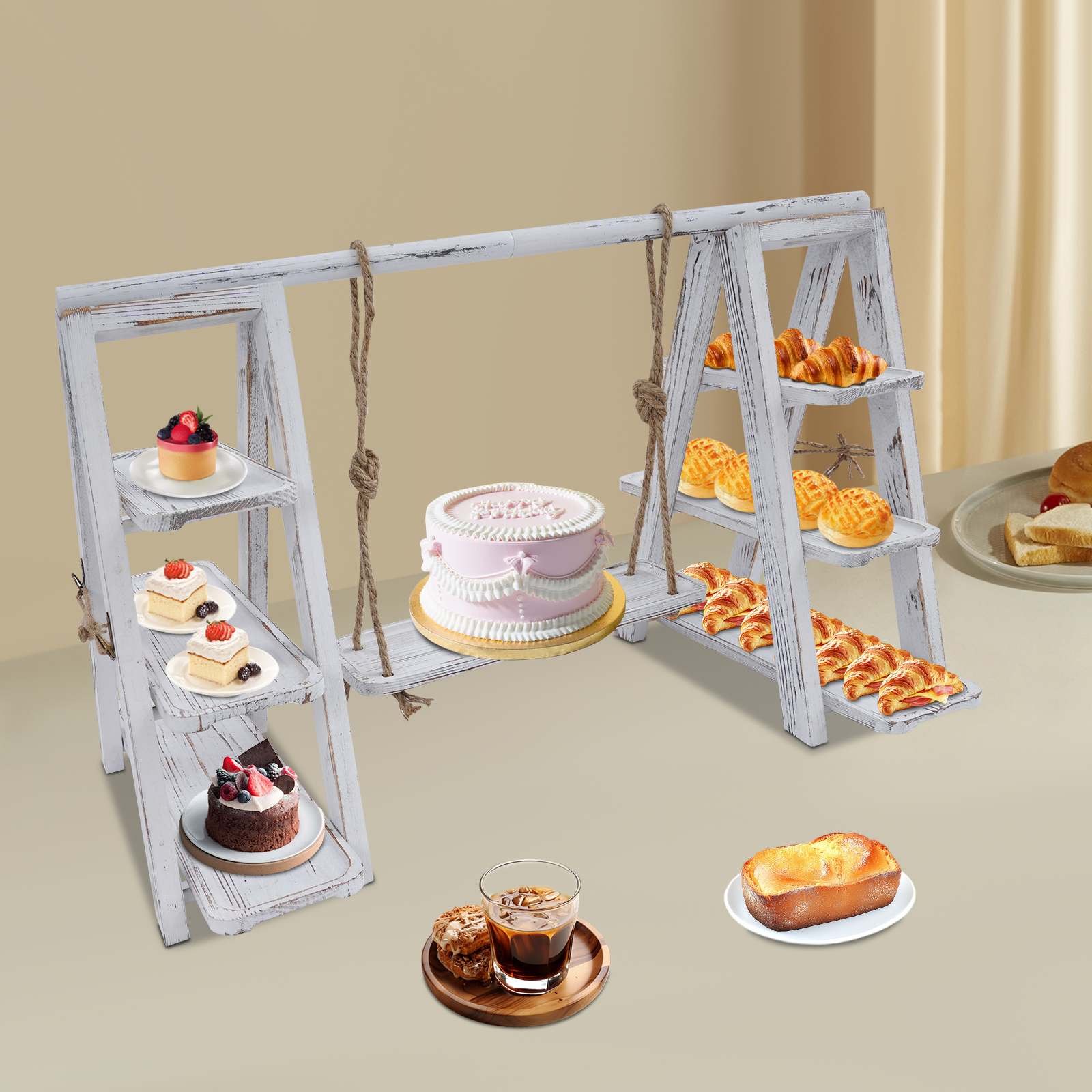 3-Tier A-Shape Cupcake Stand W - Cupcake Stand Tier avis et prix