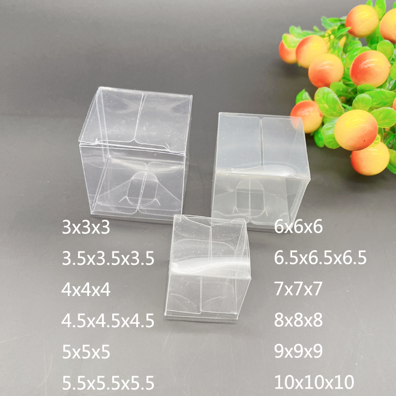 100pcs 3-10cm Square Plastic G - Event Party Box avis et prix