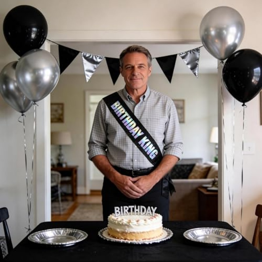 Glitter Satin Birthday King Sa - Birthday Sash Glitter avis et prix
