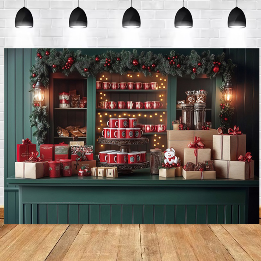 Christmas Photography Backdrop - Dessert Table Backdrop avis et prix