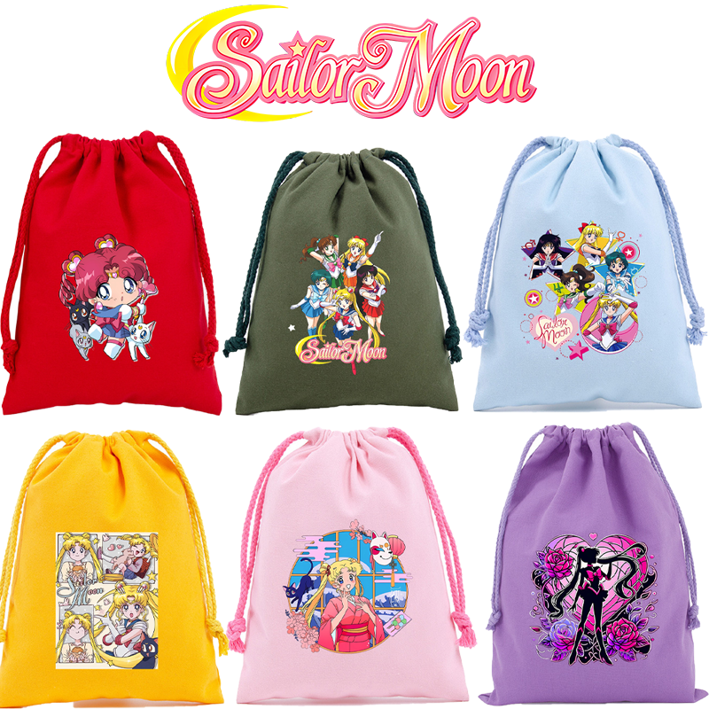 Sailor Moon Small Drawstring P - Party Favor Bag avis et prix