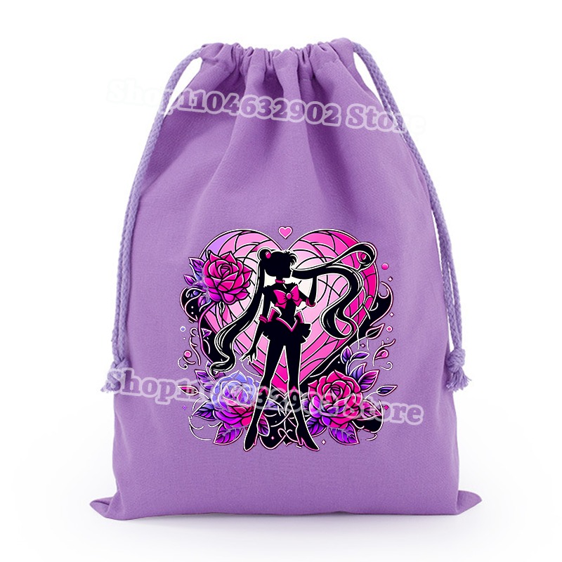 Sailor Moon Small Drawstring P - Party Favor Bag avis et prix