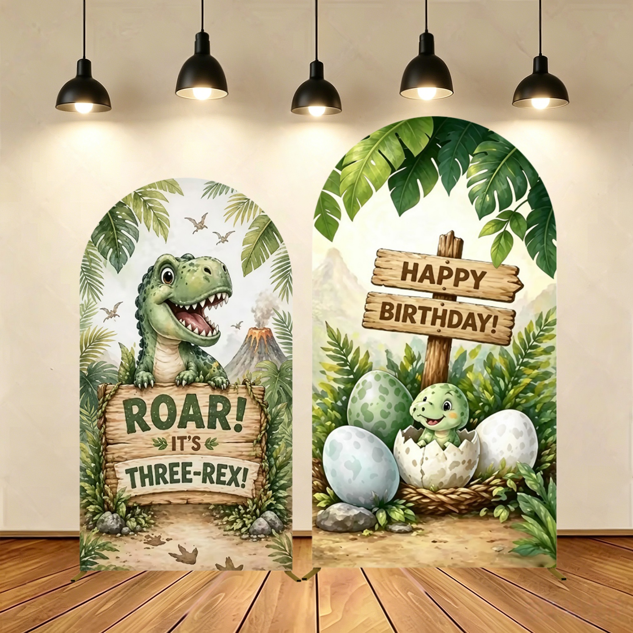 Yeele Dinosaur Themed Arch Cov - Dessert Table Backdrop avis et prix