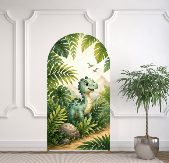 Yeele Dinosaur Themed Arch Cov - Dessert Table Backdrop avis et prix