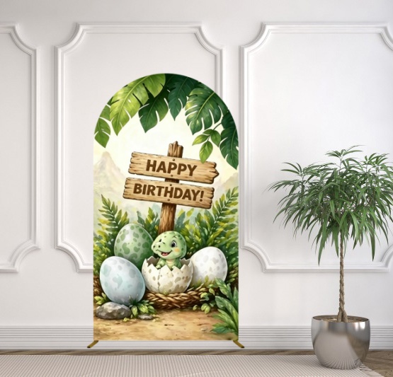 Yeele Dinosaur Themed Arch Cov - Dessert Table Backdrop avis et prix