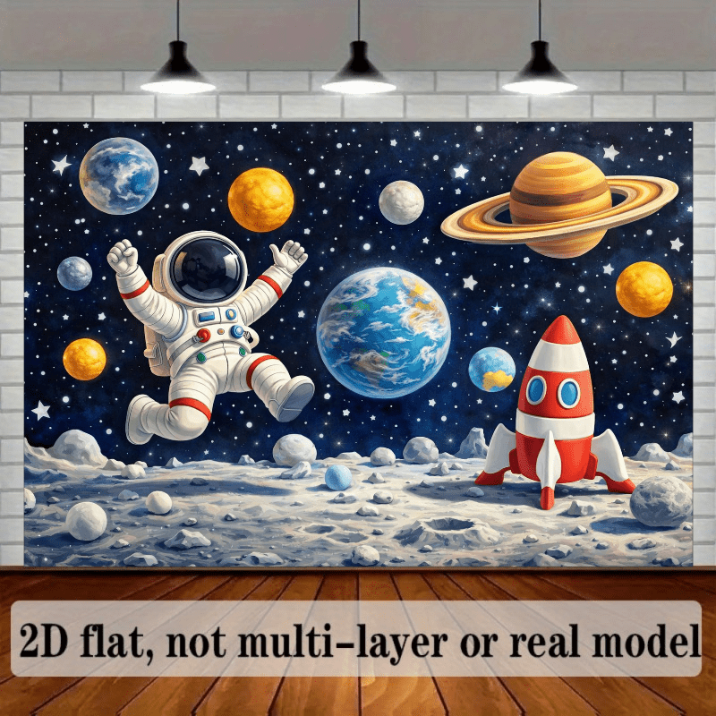 Rocket launches 2D flat wall f - Event Launch Party avis et prix
