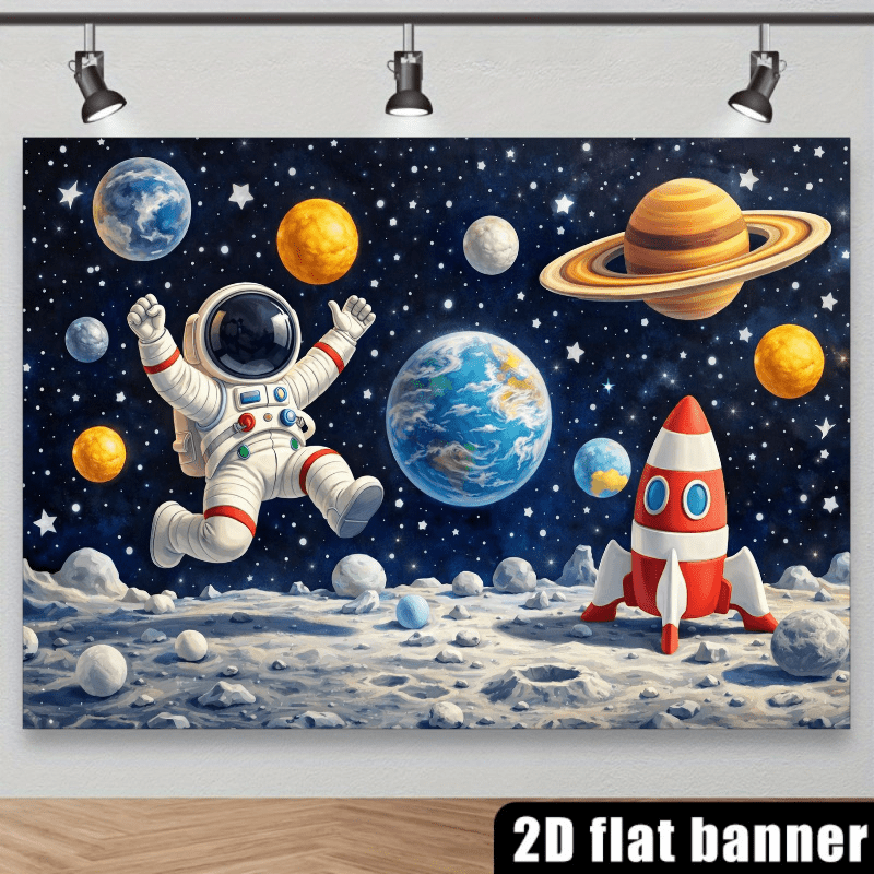 Rocket launches 2D flat wall f - Event Launch Party avis et prix