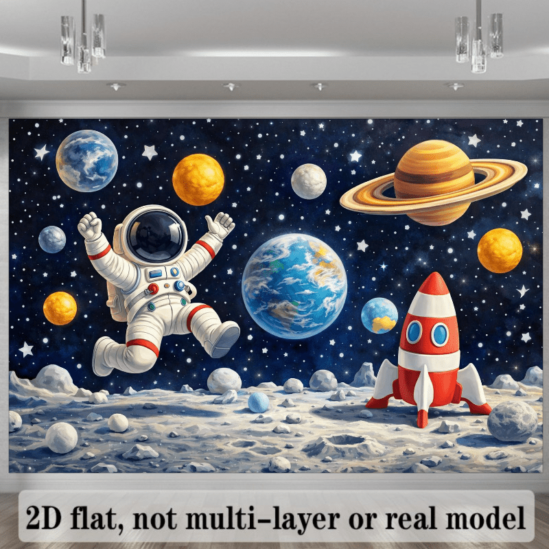 Rocket launches 2D flat wall f - Event Launch Party avis et prix