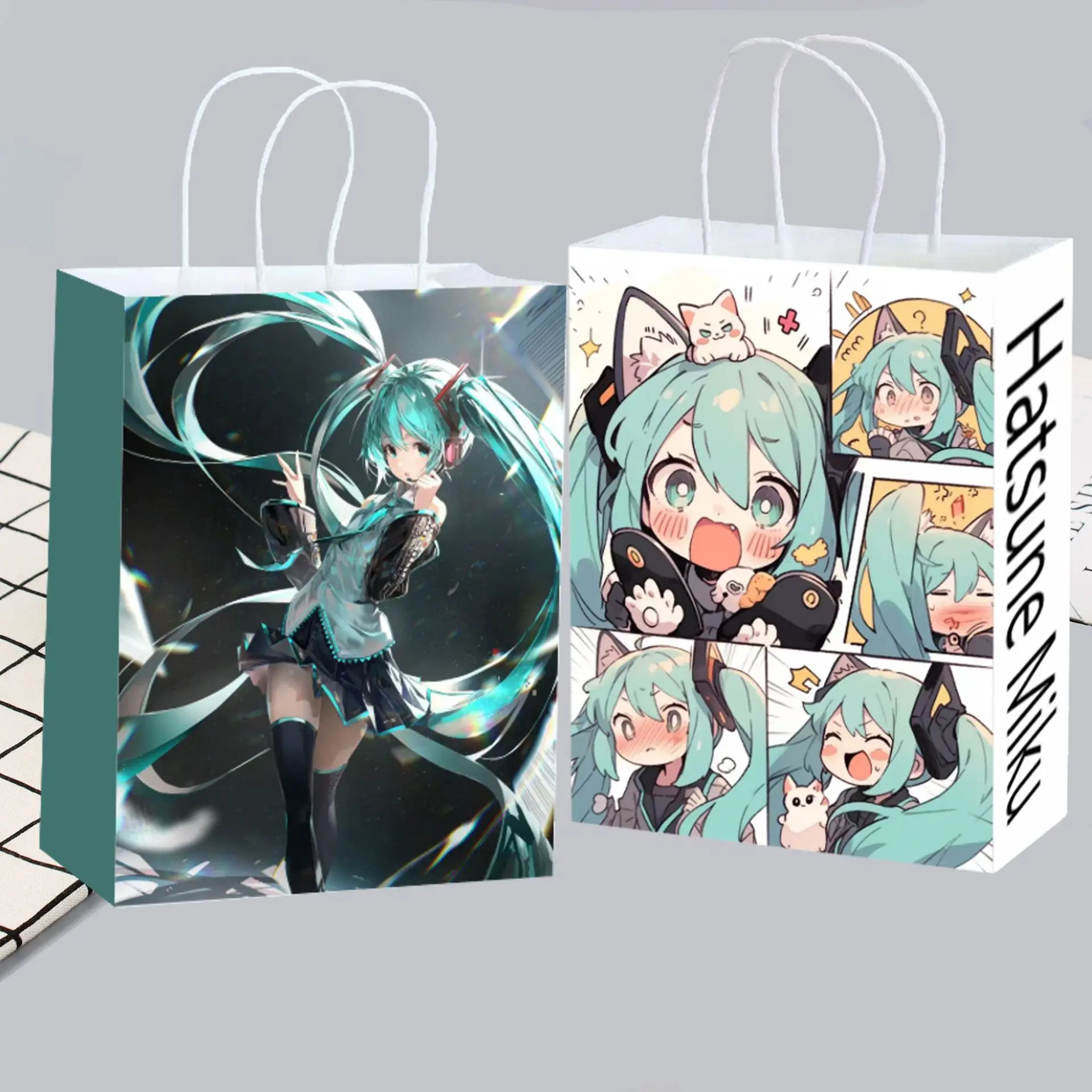 Cute Anime Hatsune Miku Paper  - Party Favor Bag avis et prix