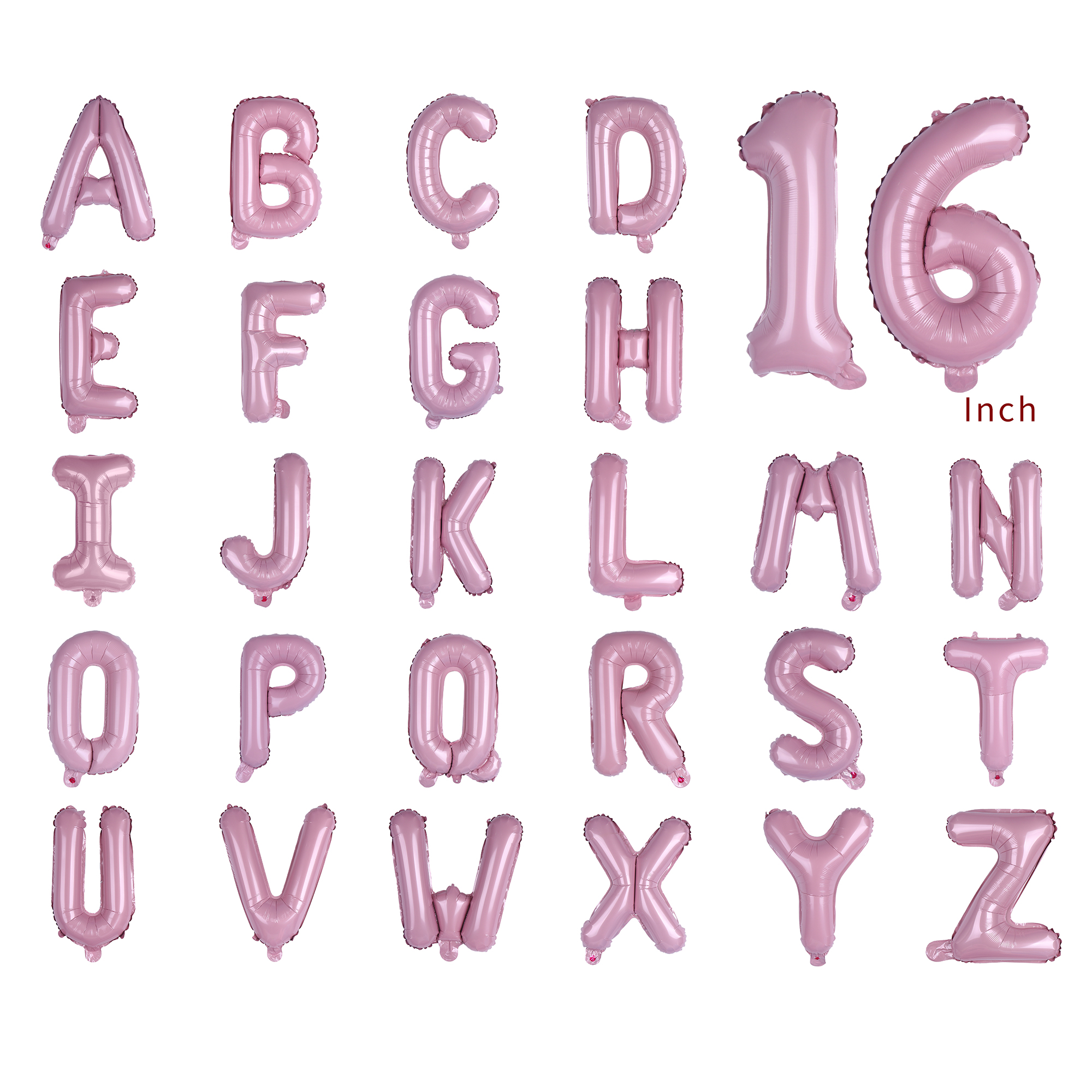 16 Inch Pink Alphabet number L - Party Event Supplier avis et prix