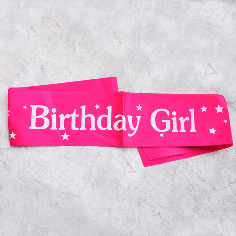 Birthday Girl Ribbons Shoulder - Birthday Sash Glitter avis et prix