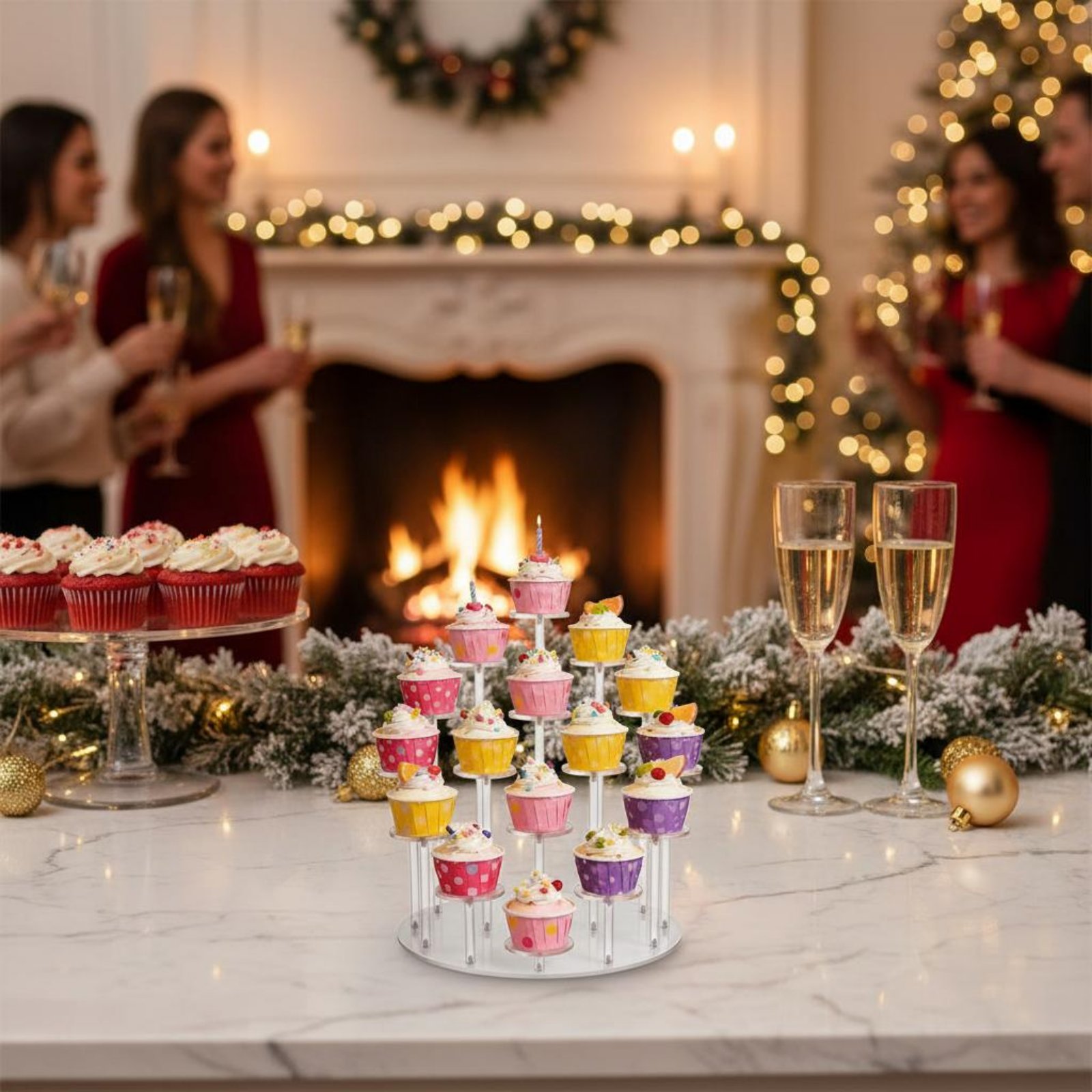 Acrylic Cupcake Stand Transpar - Cupcake Stand Tier avis et prix