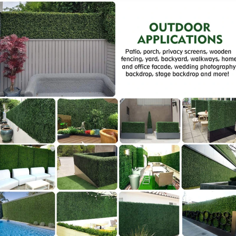 Artificial Plants Grass Wall B - Flower Wall Panel avis et prix