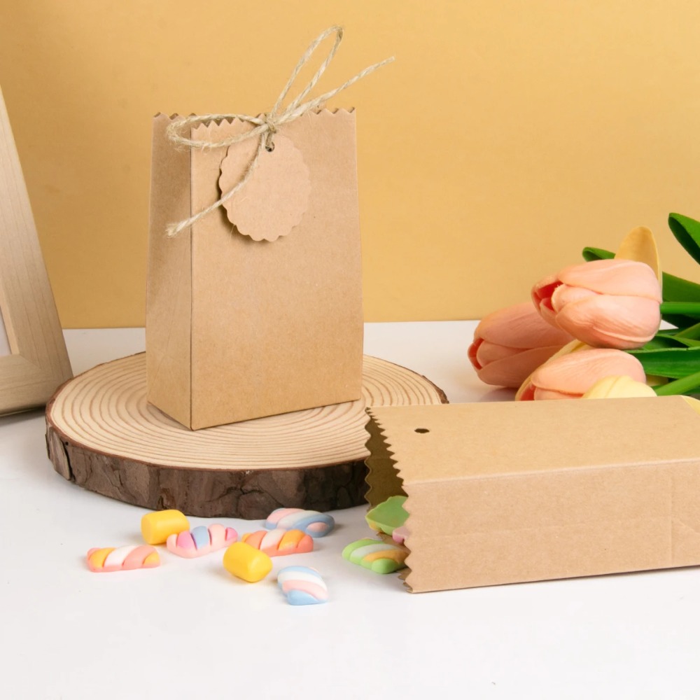 Multi-functional Retro Kraft P - Party Favor Bag avis et prix