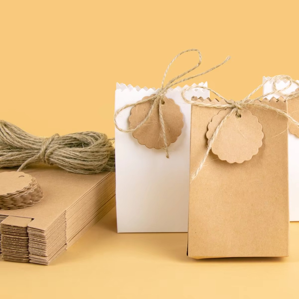 Multi-functional Retro Kraft P - Party Favor Bag avis et prix