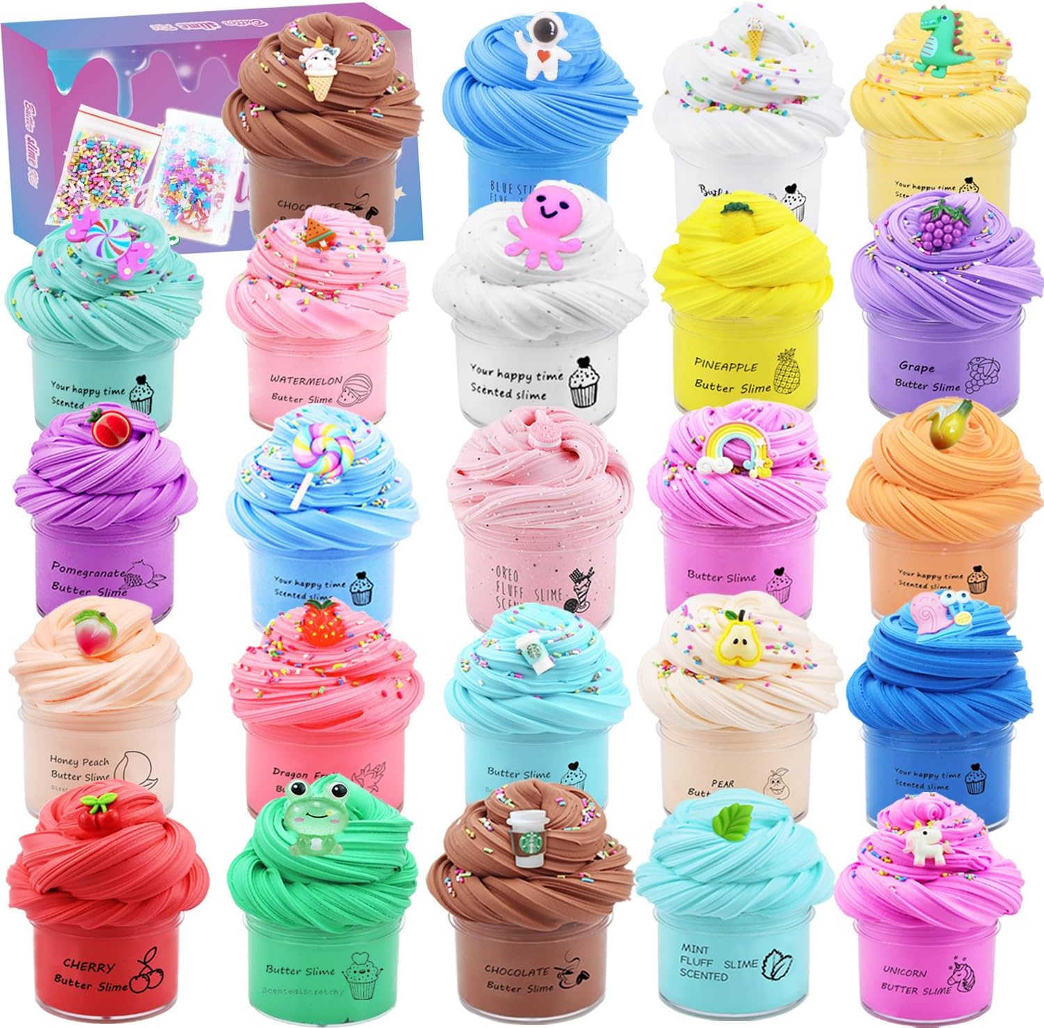 24 Pack Butter Slime Kit, Part - Party Favor Bag avis et prix