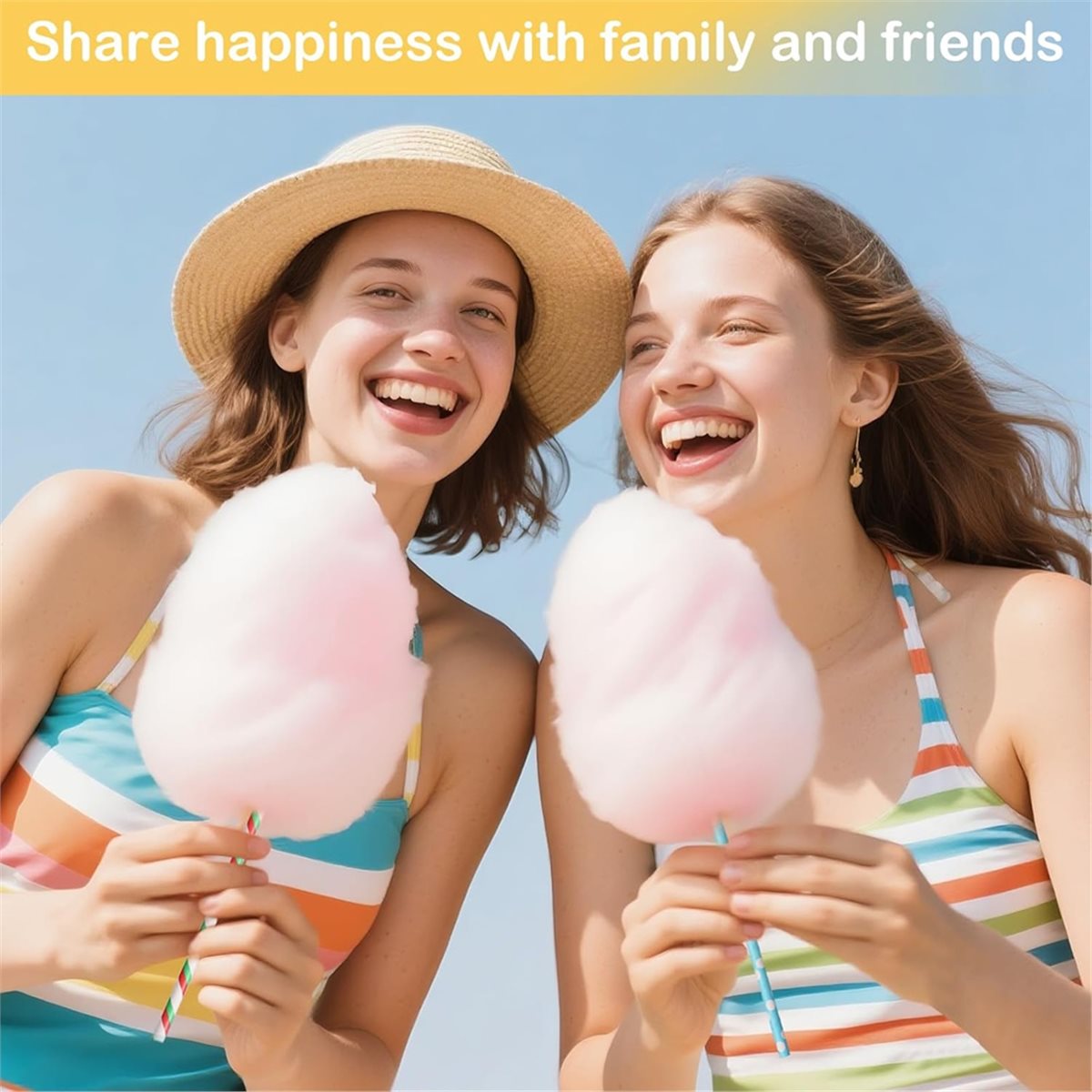 ABZT 200 Pieces Cotton Candy C - Cotton Candy Cone avis et prix