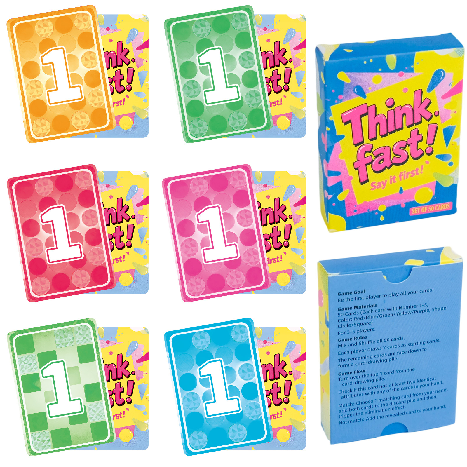 1 Box Quick Thinking Number Pu - Event Party Box avis et prix