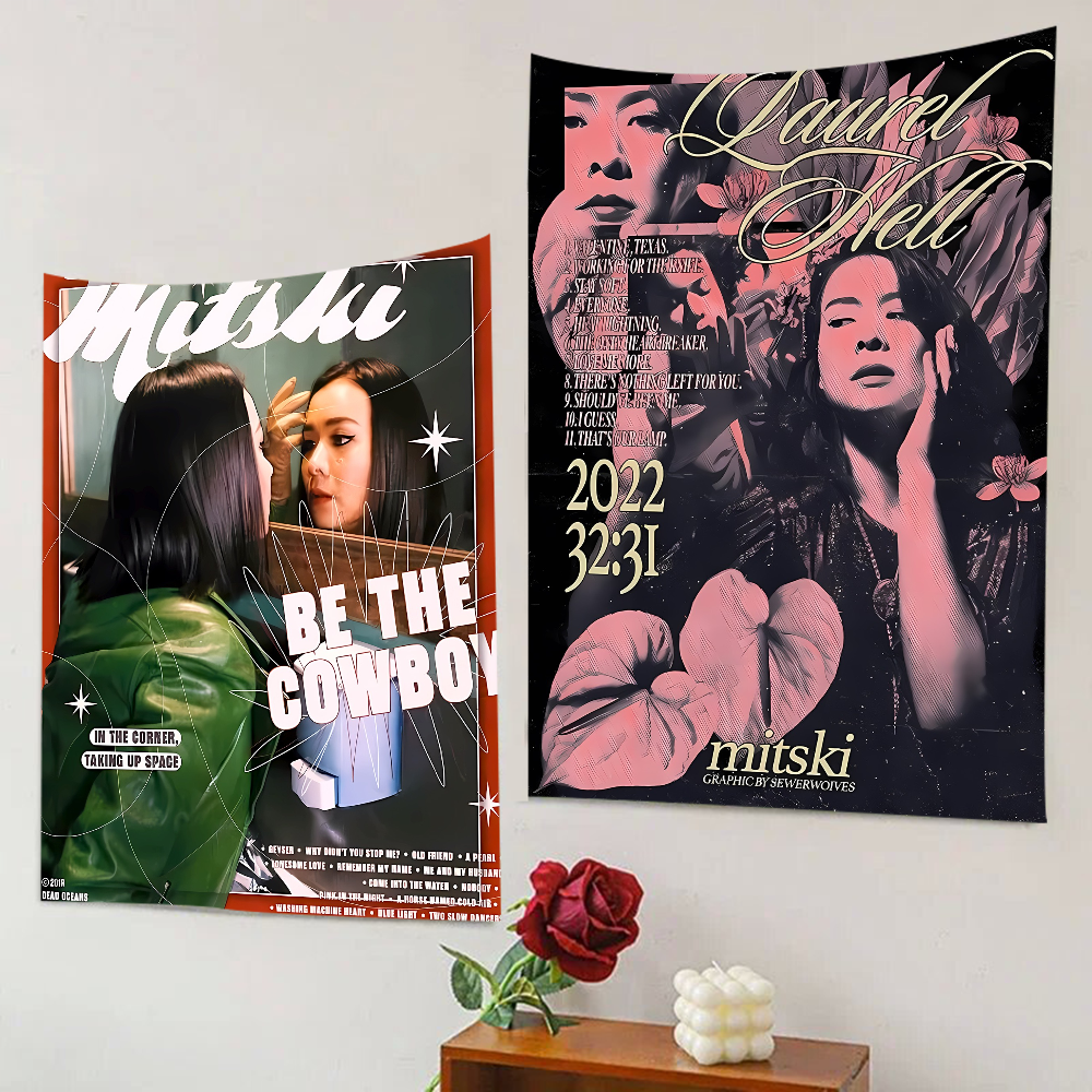 Singer Mitski Photography Back - Dessert Table Backdrop avis et prix