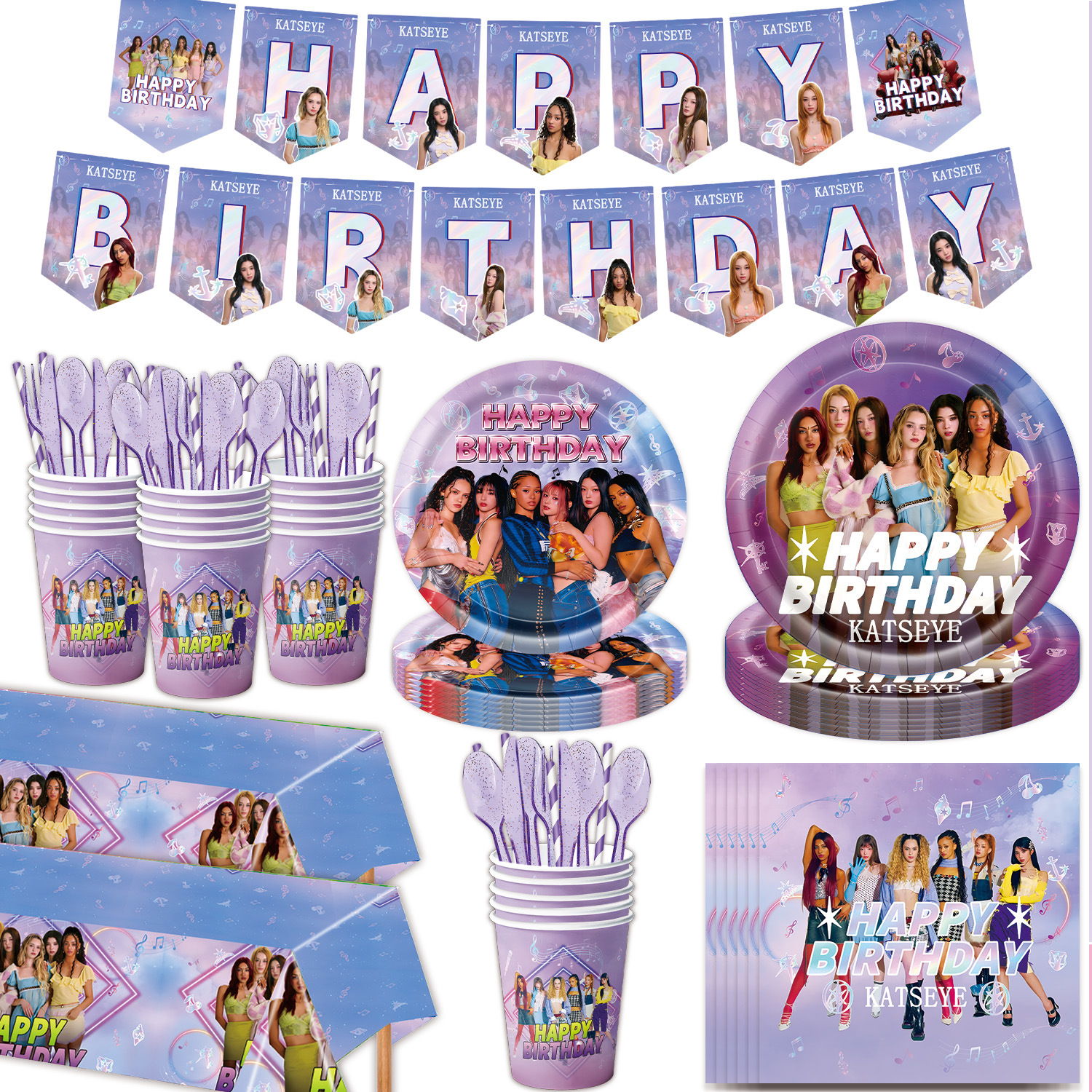 K&Katseye Idol Birthday Party  - Led Balloon Light avis et prix