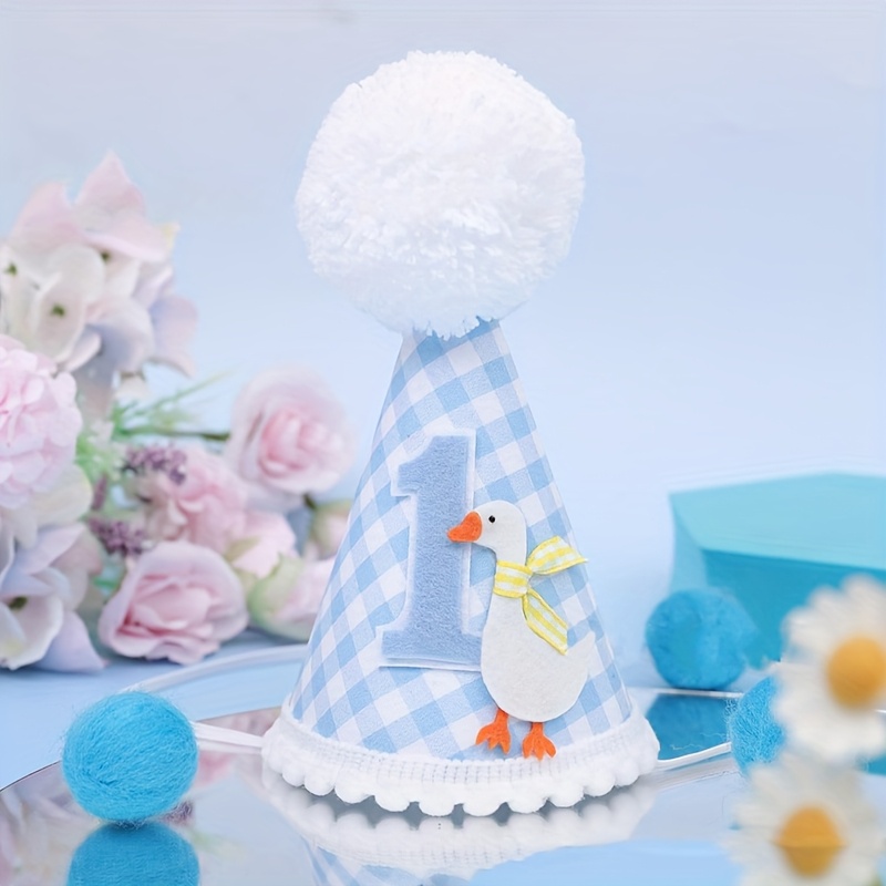 1pc Adorable Goose Birthday Ha - Party Hat Cone avis et prix