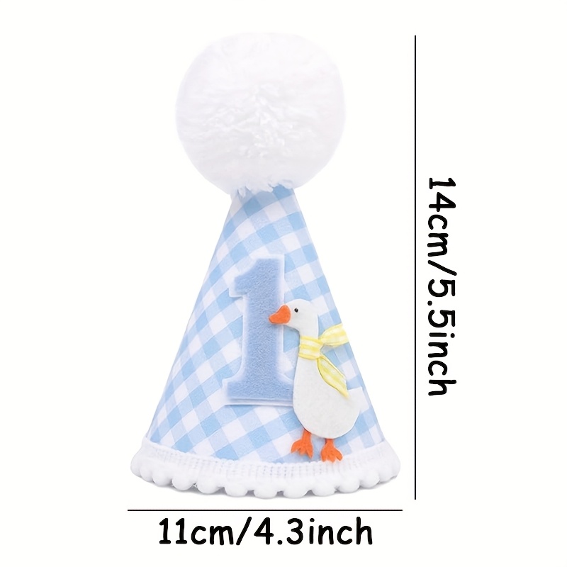 1pc Adorable Goose Birthday Ha - Party Hat Cone avis et prix