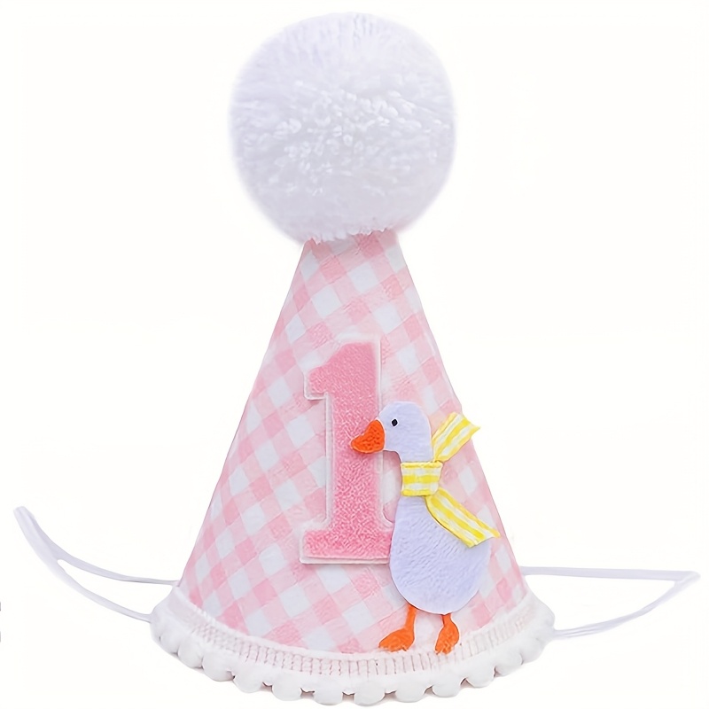 1pc Adorable Goose Birthday Ha - Party Hat Cone avis et prix