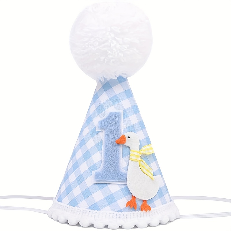 1pc Adorable Goose Birthday Ha - Party Hat Cone avis et prix