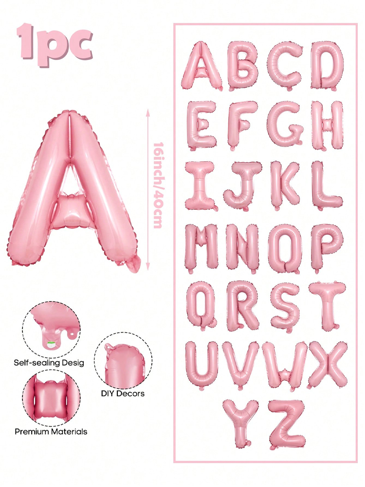 16 inch pink letter decoration - Event Z avis et prix