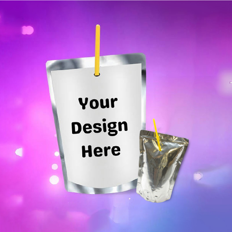 Custom Juice Pouch Label, Pers - Party Event Supplier avis et prix