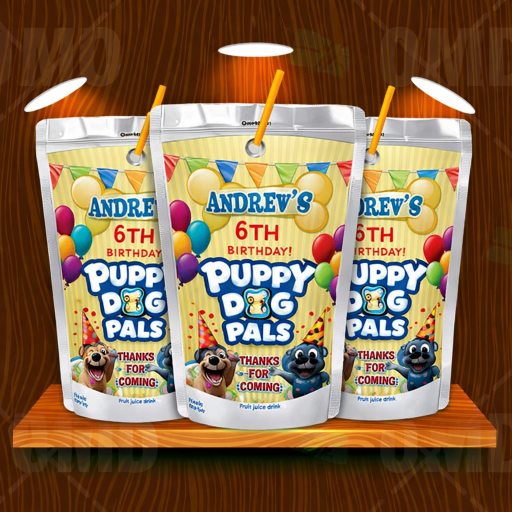 Custom Juice Pouch Label, Pers - Party Event Supplier avis et prix