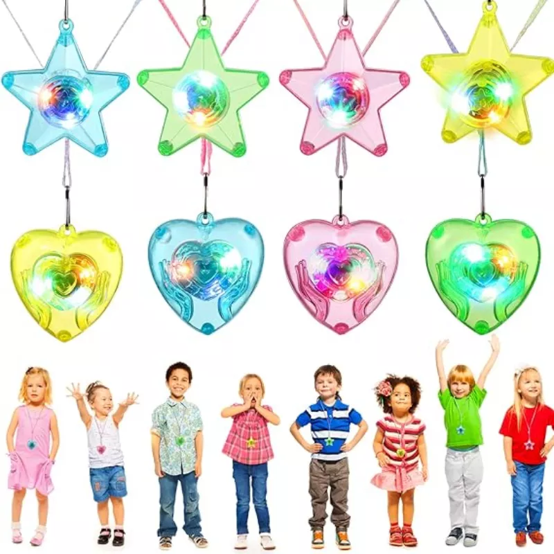 20pcs LED Light Up Necklace Pe - Cotton Candy Cone avis et prix