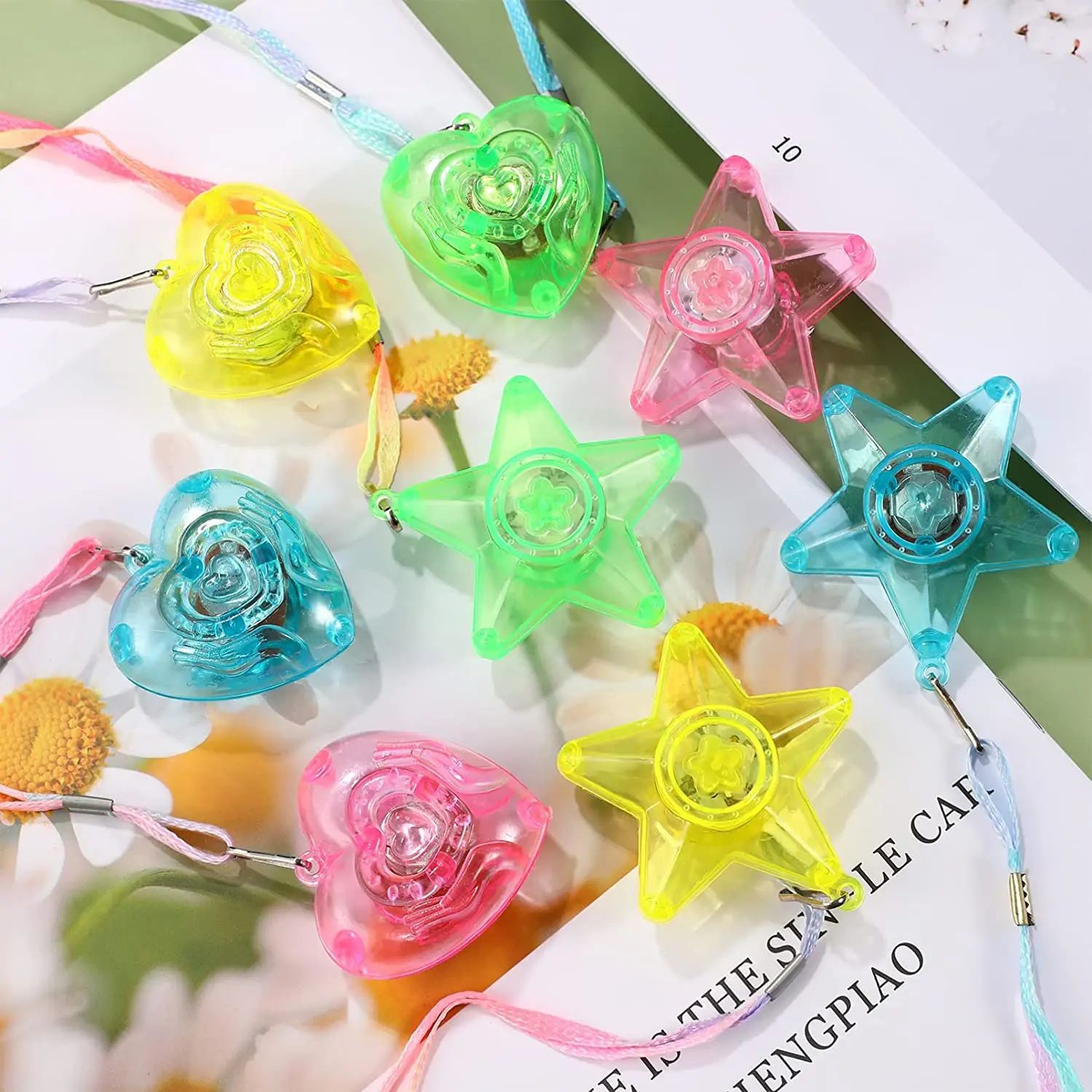 20pcs LED Light Up Necklace Pe - Cotton Candy Cone avis et prix