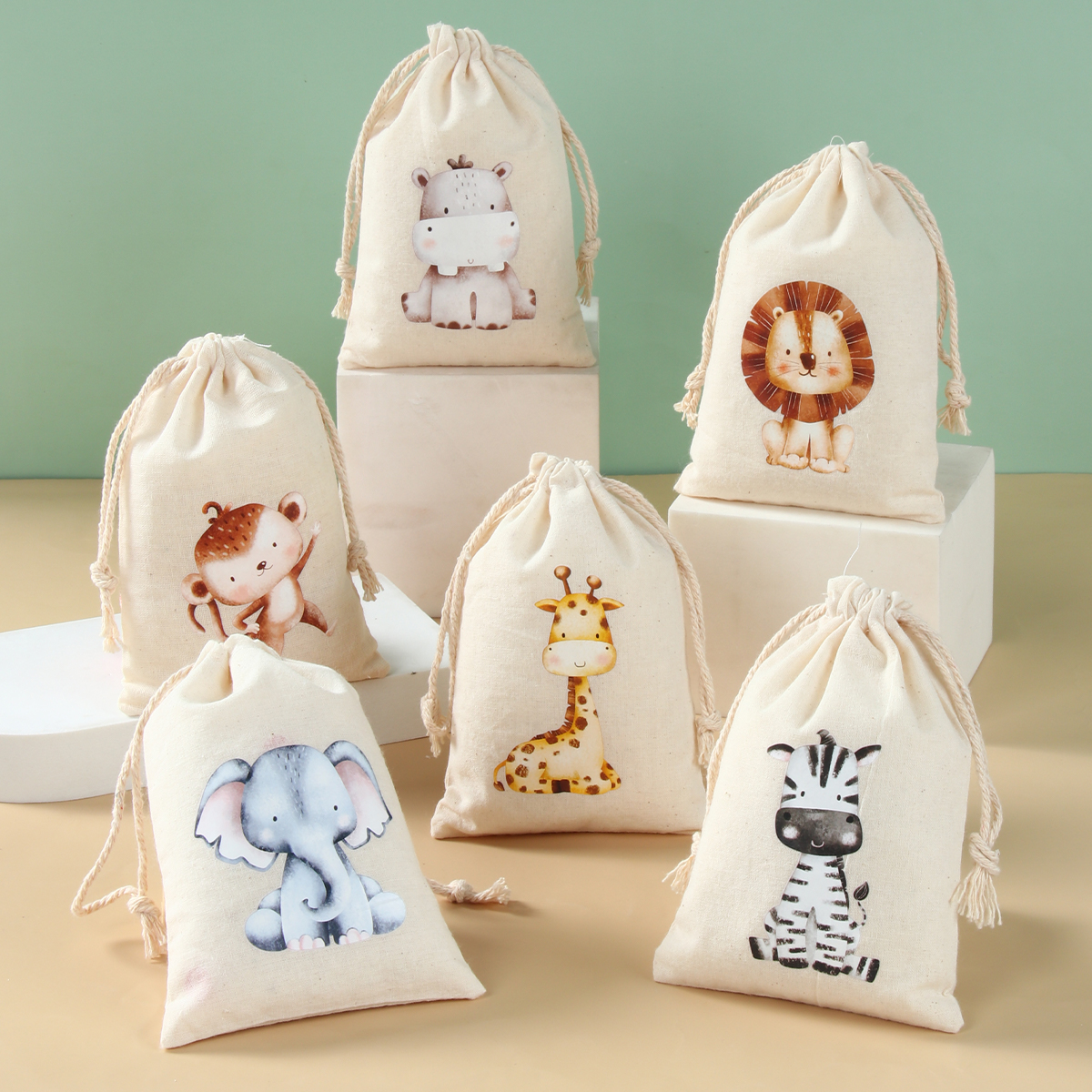 6pcs Animal Unicorn Dinosaur C - Cotton Candy Cone avis et prix