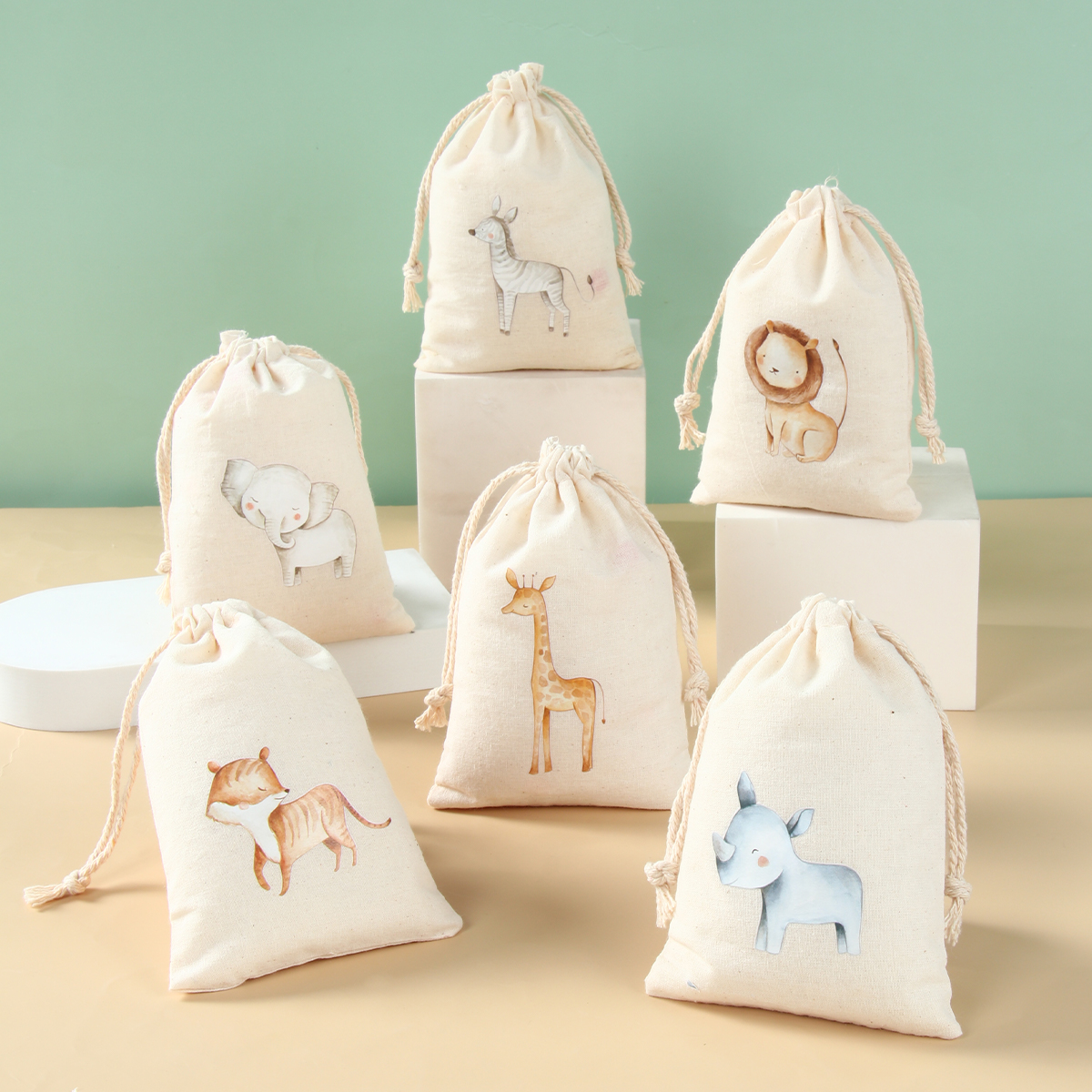6pcs Animal Unicorn Dinosaur C - Cotton Candy Cone avis et prix
