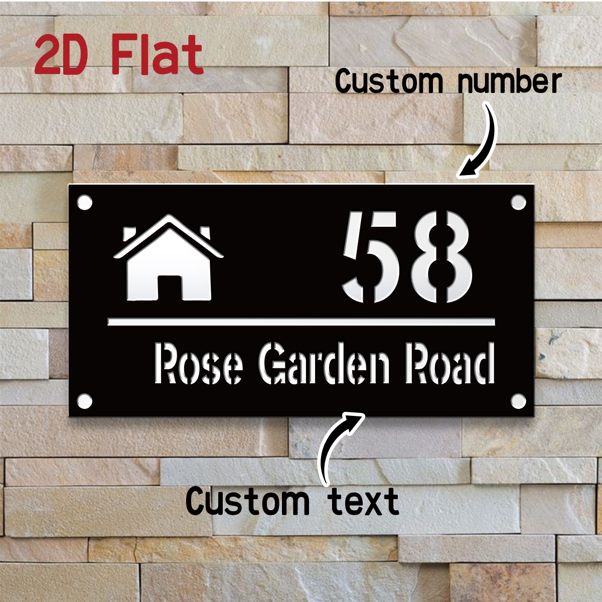 1pc Custom Number&Text Cute Ho - Eve Party avis et prix