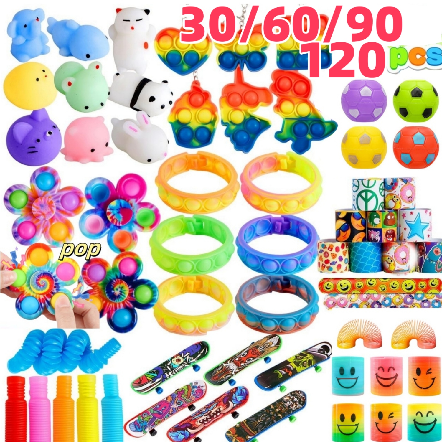Bulk Pack of 30-120 Popular Fi - Party Favor Bag avis et prix