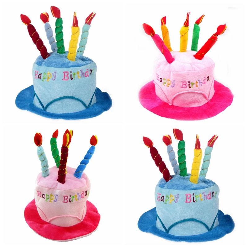 Birthday Cake Hat Birthday Can - Party Hat Cone avis et prix