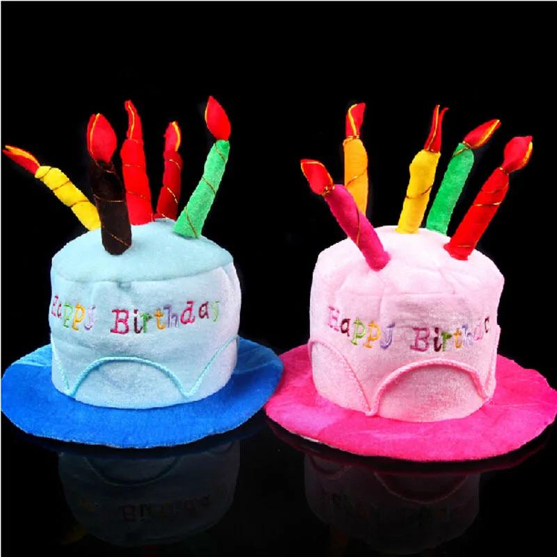 Birthday Cake Hat Birthday Can - Party Hat Cone avis et prix