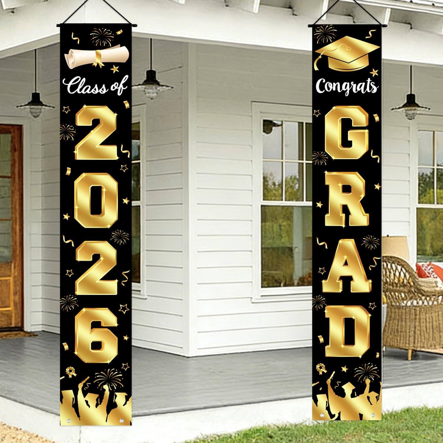 Graduation Decorations 2026 Po - Party Banner Gold avis et prix