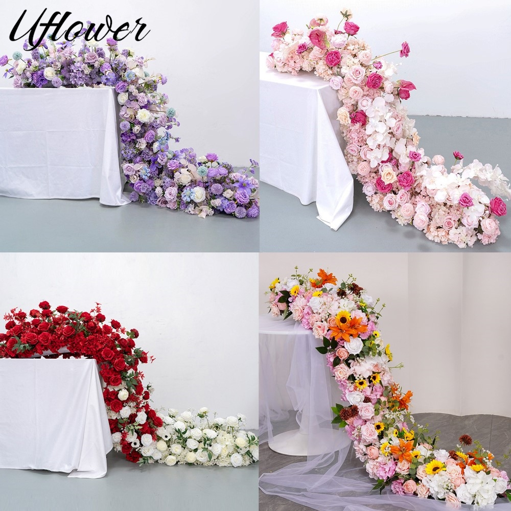 Uflower 200cm Luxury Rose Arti - Flower Wall Panel avis et prix