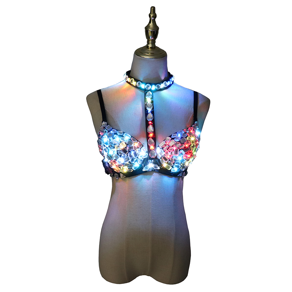 Nightclub Ds Sexy LED Bra Colo - Event Party Dj avis et prix