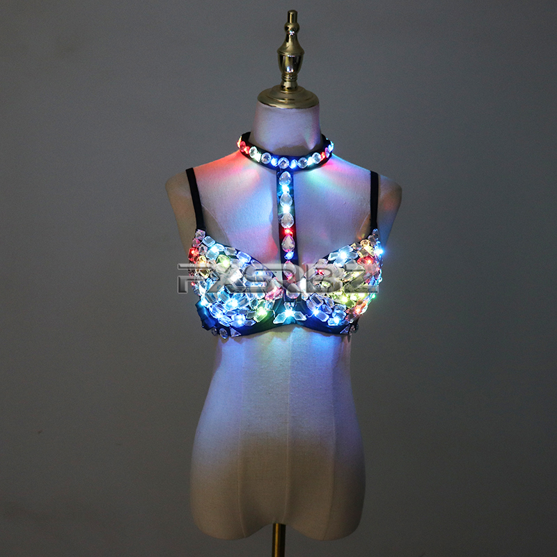 Nightclub Ds Sexy LED Bra Colo - Event Party Dj avis et prix